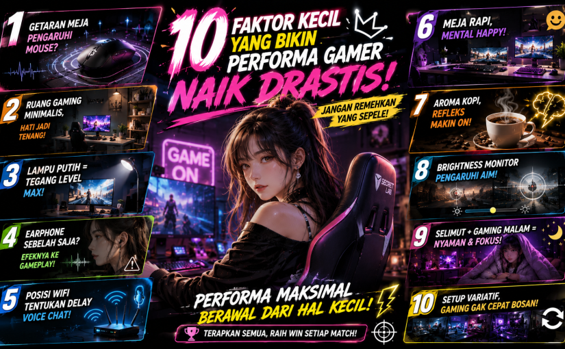 Menata Cahaya Kamar Gaming: Mata Sehat, Main Puas!